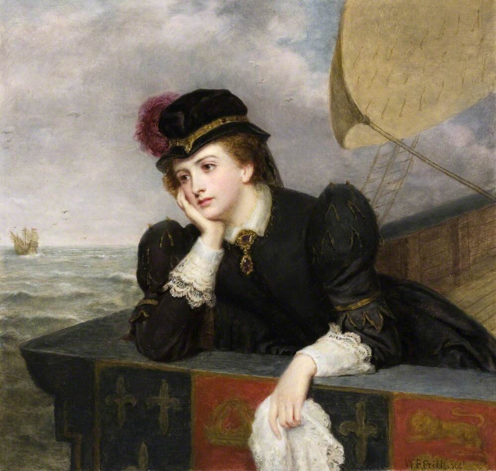 William Powell Frith, Mary, Queen of Scots Bidding Farewell to France