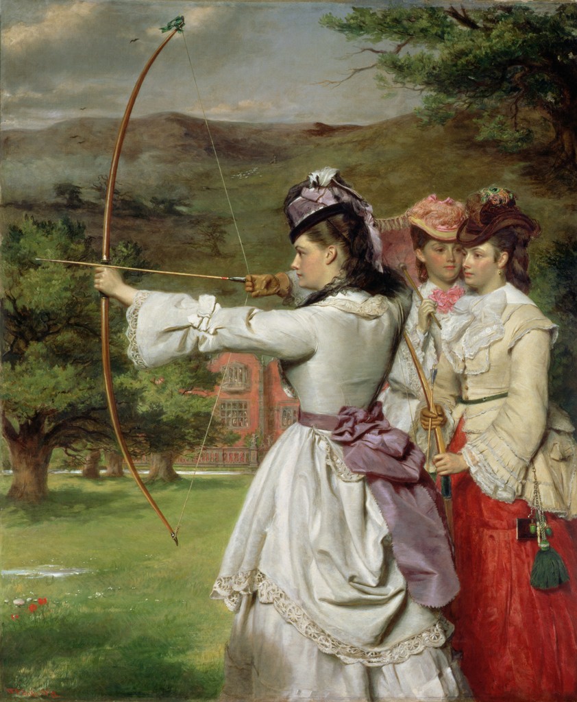 William Powell Frith, The Fair Toxophilites